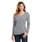 Port & Company® Fan Favorite™ Ladies Long Sleeve V-Neck T-Shirt